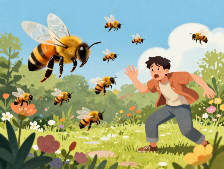 Abejas atacan a estudiantes en Alfajayucan