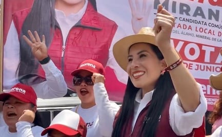 Hilda Miranda inicia campaña en La Providencia