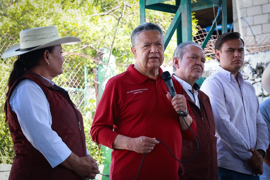 Julio Menchaca, gobernador de Hidalgo, ha mostrado liderazgo durante la emergencia I Foto: Gobierno de Hidalgo