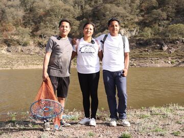 Lluvias reviven La Estanzuela y la tradición pesquera de una familia