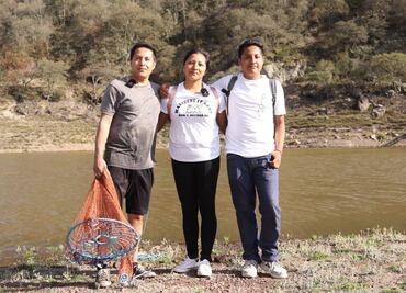 Lluvias reviven La Estanzuela y la tradición pesquera de una familia