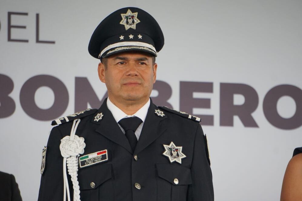 Salvador Cruz Neri, Secretario de Seguridad de Hidalgo I Foto: Cortesía