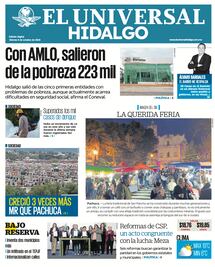 Portada El Universal Hidalgo 04/10/24