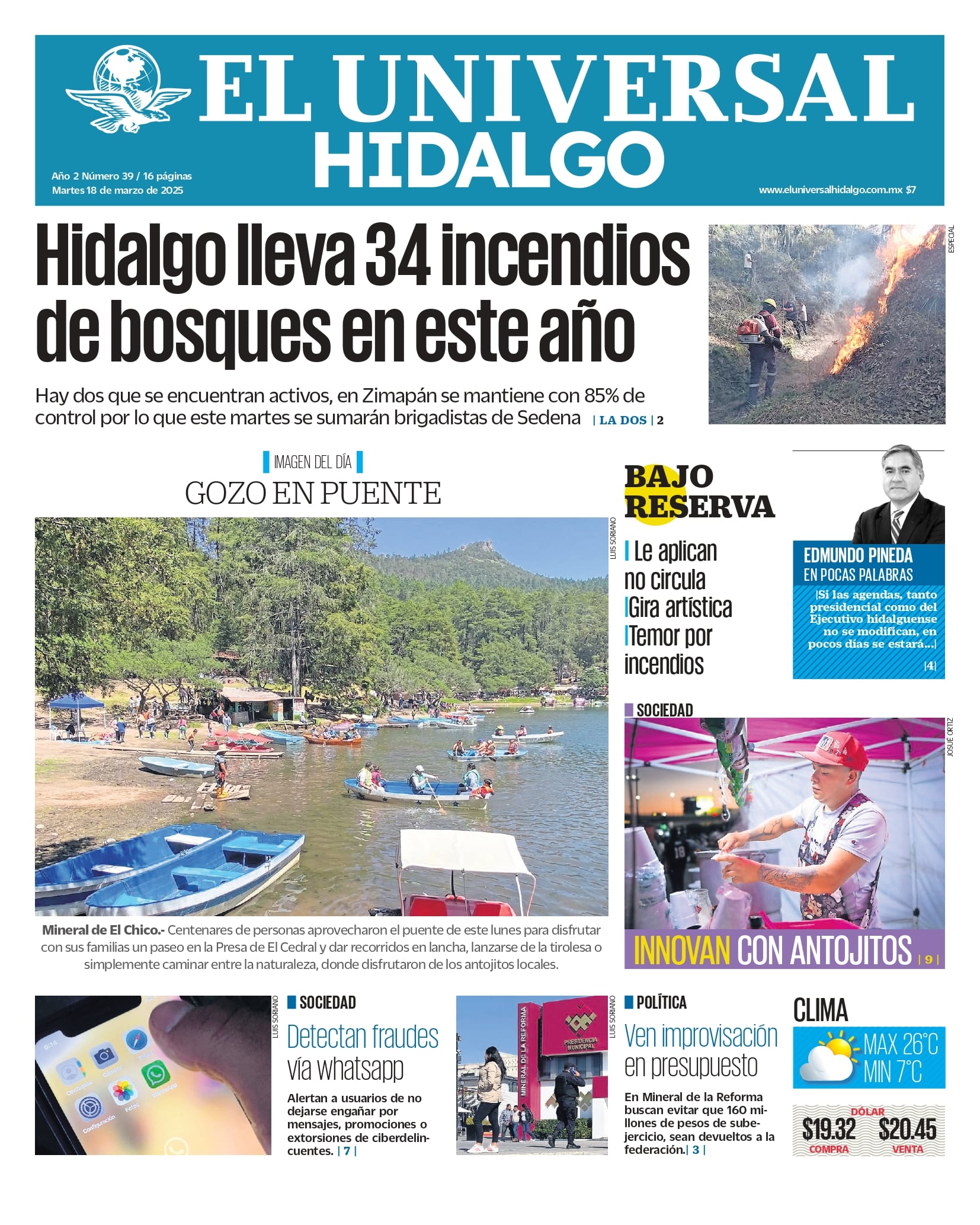 El Universal Hidalgo 18/03/25
