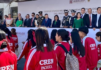 ¿A qué hora será el desfile cívico-militar por el 215 aniversario de la independencia de México en Pachuca?