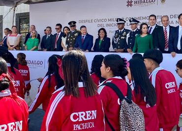 ¿A qué hora será el desfile cívico-militar por el 215 aniversario de la independencia de México en Pachuca?