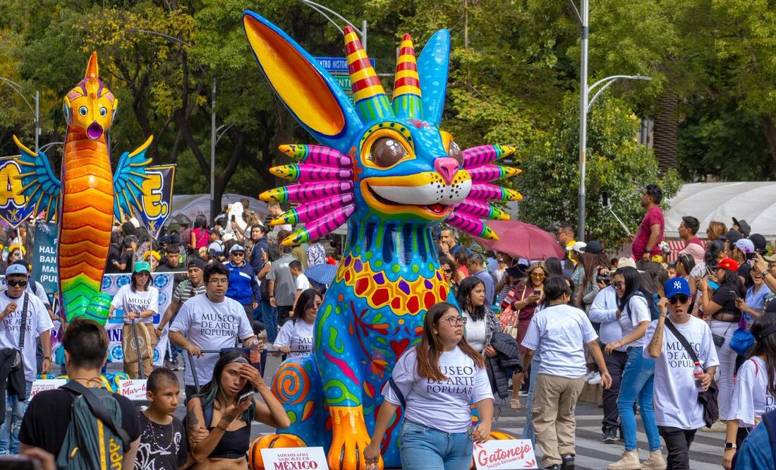 El talento hidalguense brillará en el Desfile de Alebrijes Monumentales 2025 | Facebook: DÓNDE IR