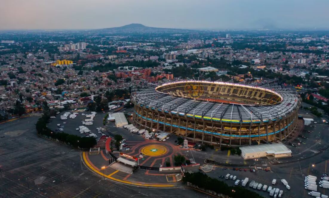 El Estadio Azteca será la sede del partido inauguran del Mundial de 2026. Foto: Archivo/El Universal