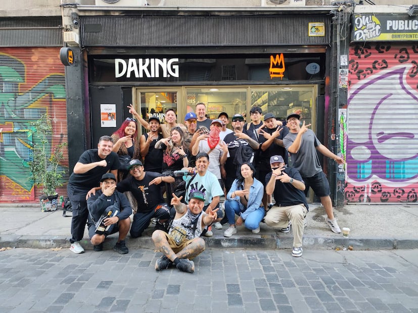 ¡Del Mezquital a Chile! Mural hidalguense conquista festival internacional de graffiti | Facebook: Roberto Islas Twms