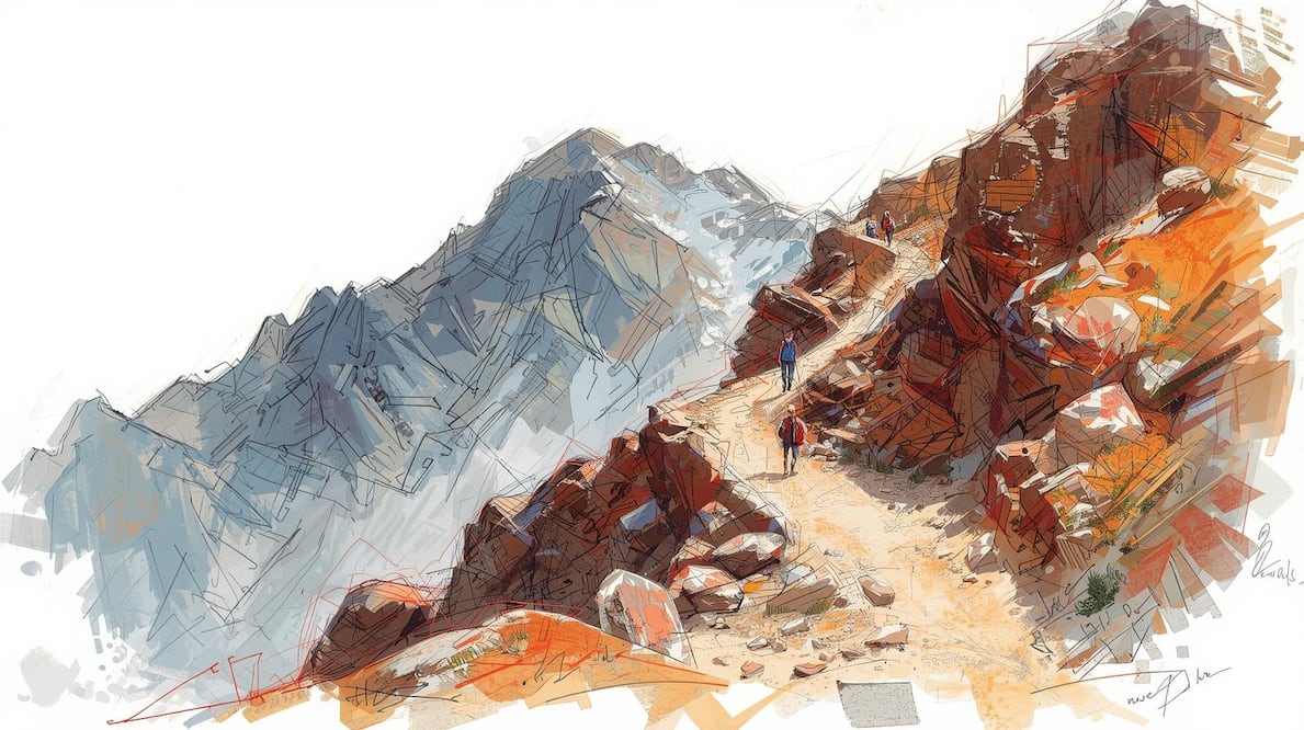 En Hidalgo existen 110 localidades consideradas de bajo y muy bajo grado de accesibilidad a carreteras pavimentadas, donde habitan entre 500 y 2 mil 300 personas.
I Foto: Canva IA