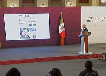 AMLO reacciona entre risas a foto de Gálvez con "Alito" Moreno