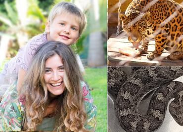 Invitan a madres e hijos a vivir una experiencia con fauna silvestre en Pachuca