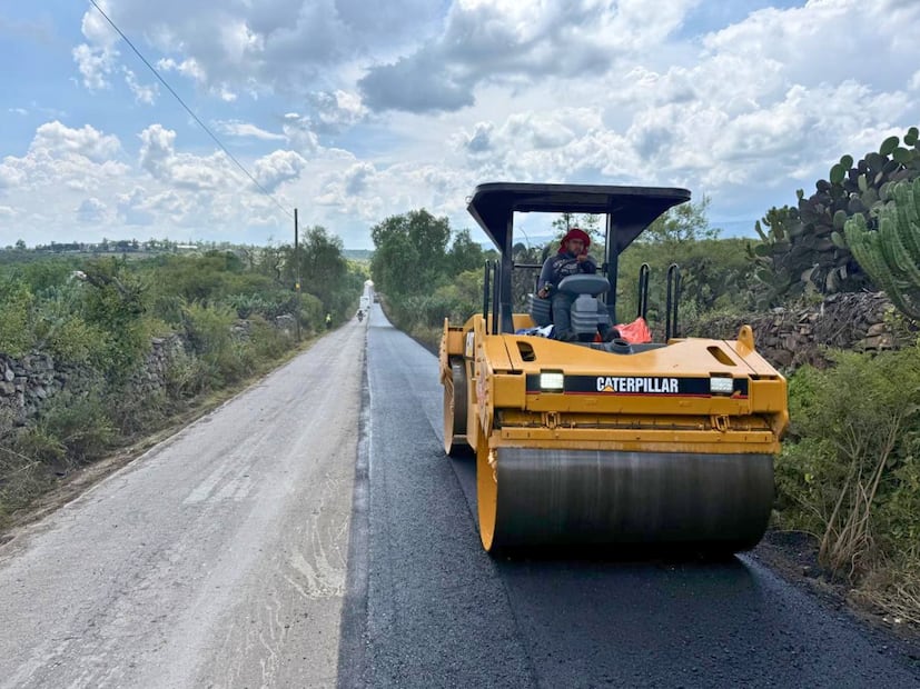 Reconstruyen carretera Golondrinas–Alfajayucan–Chapantongo con inversión superior a 20 millones de pesos | Foto: SIPDUS