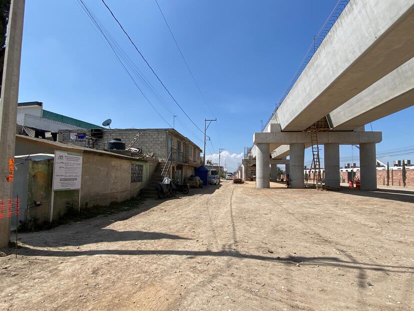El tren AIFA-Pachuca mueve la economía en Mineral de la Reforma, pero también genera incertidumbre | Foto: Luis Soriano