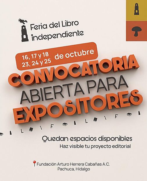 ¿Tienes una editorial, librería o proyecto cultural independiente? Facebook: FLi