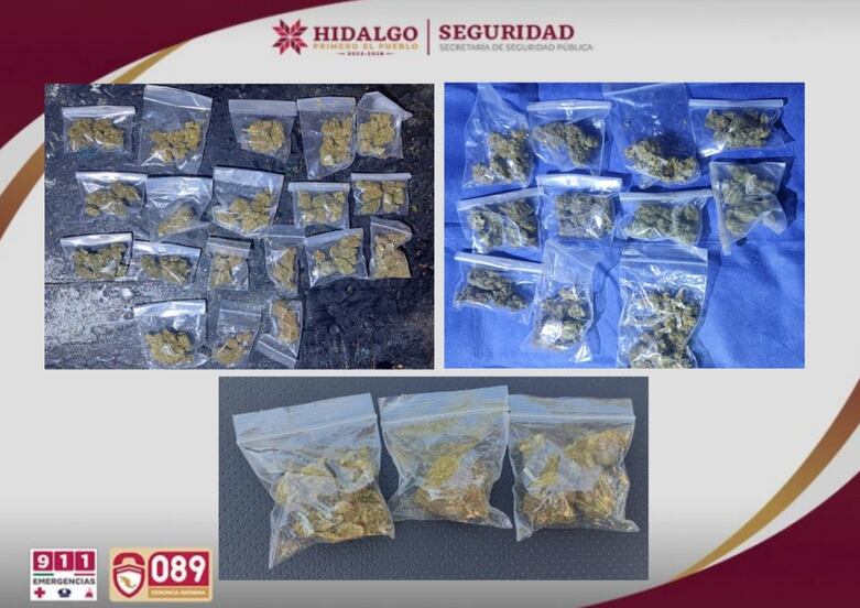 Desmantelan red de narcomenudeo en Metztitlán tras operativo conjunto