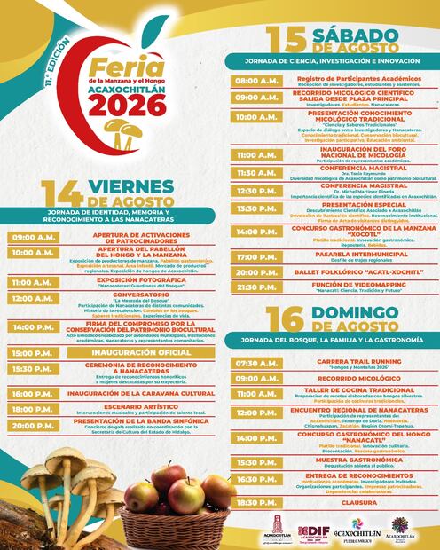 Acaxochitlán ya tiene fecha para una de sus celebraciones más esperadas | Cortesía: Turismo Hidalgo