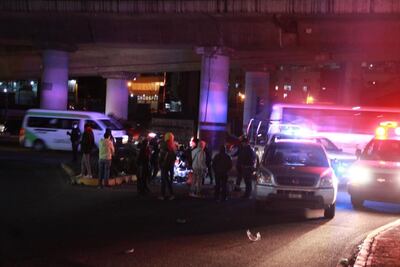 Fallece en accidente repartidor de comida rápida en el distribuidor vial 11 de julio en Mineral de la Reforma