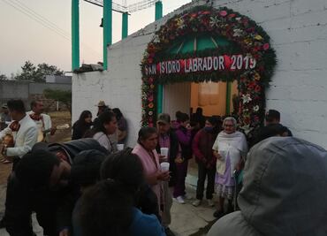 Celebra San Agustín Tlaxiaca la Fiesta de San Isidro Labrador