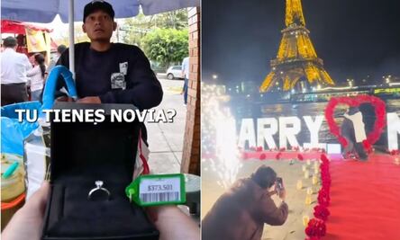 Influencer regala viaje a París a vendedor de tacos