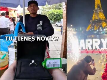 Influencer regala viaje a París a vendedor de tacos