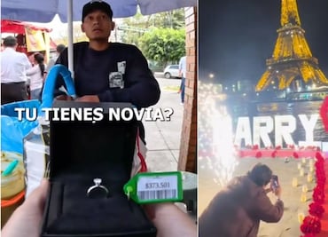 Influencer regala viaje a París a vendedor de tacos
