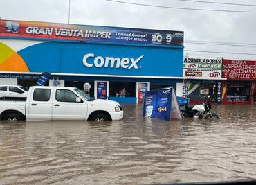 Lluvias rebasan drenaje y provocan anegamientos en Tulancingo