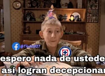 Cruz Azul decepcionó a su afición, internautas reaccionan