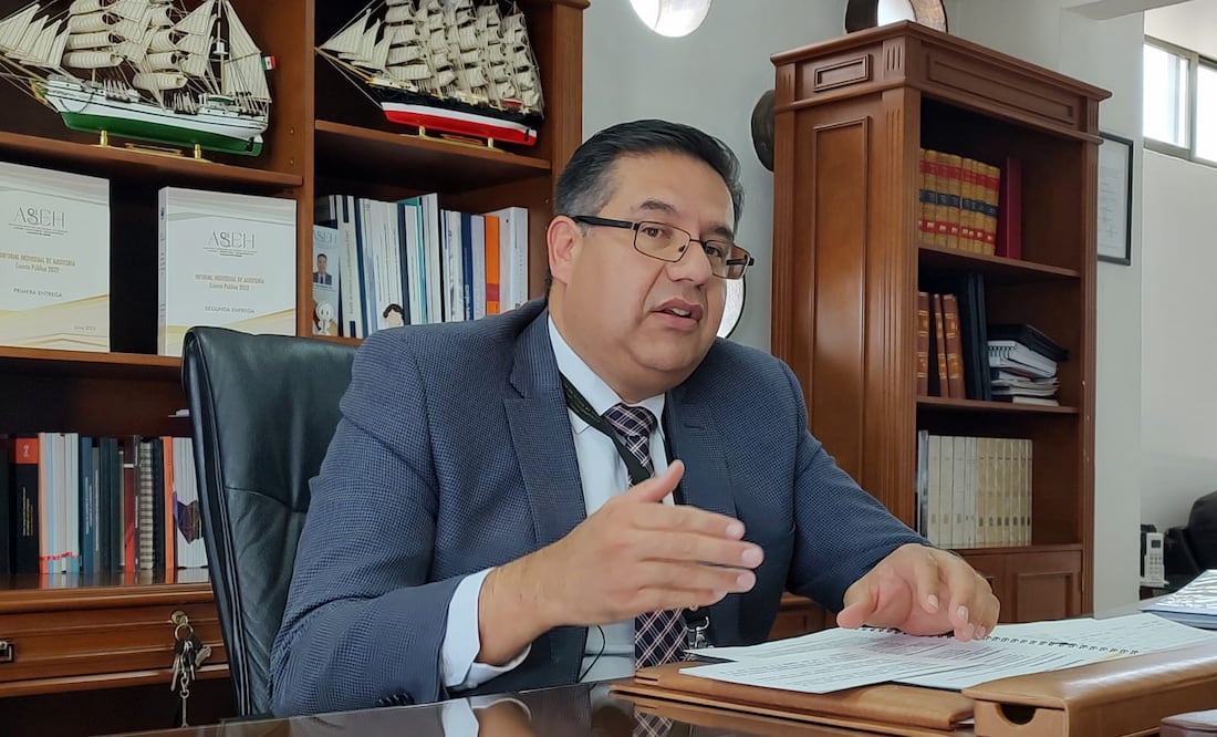 Jorge Valverde Islas, Auditor Superior de Hidalgo Foto: Marco Carrillo