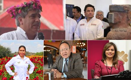 Estos son los registrados y punteros en las encuestas  para cada distrito y Senado en Hidalgo