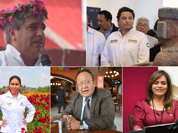 Estos son los registrados y punteros en las encuestas  para cada distrito y Senado en Hidalgo