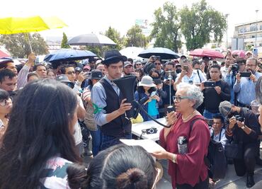 Alumnos y autoridades de la UAEH establecen condiciones para mesas de diálogo