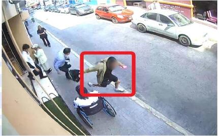 Detienen a hombre por robo a farmacia en Pachuca