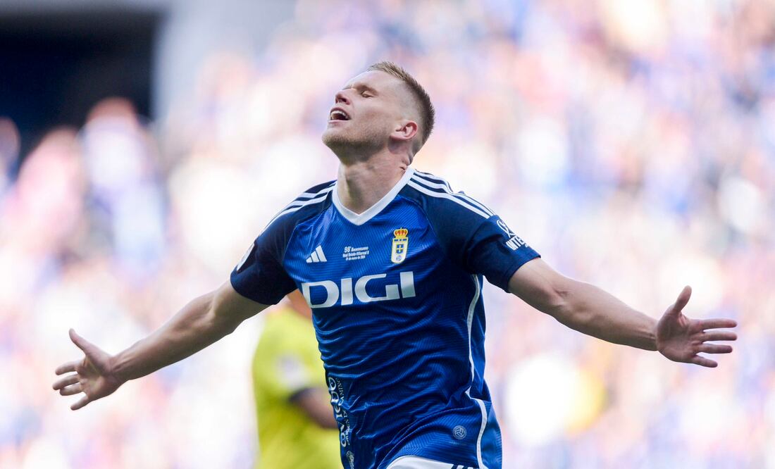 Alexandre Zurawski, mejor conocido como Alemao, llegaría a los Tuzos del Pachuca, procedente del Real Oviedo I Foto: @RealOviedo