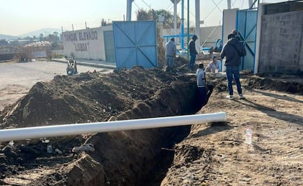 Vecinos de Tizayuca frenan conexión ilegal de agua en fraccionamiento Lisboa