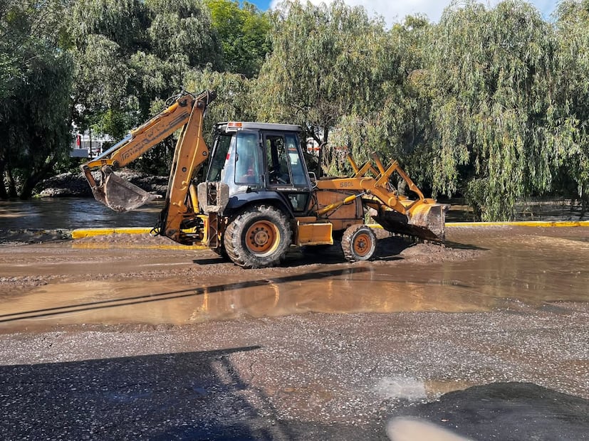 Se desborda río en Tepeji por lluvias en municipios vecinos | Foto: especial