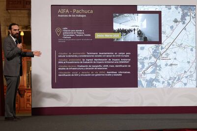 Arrancará en marzo la construcción del Tren AIFA-Pachuca