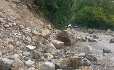 Cierran nuevamente la carretera Chapulhuacán–Pisaflores por constantes derrumbes