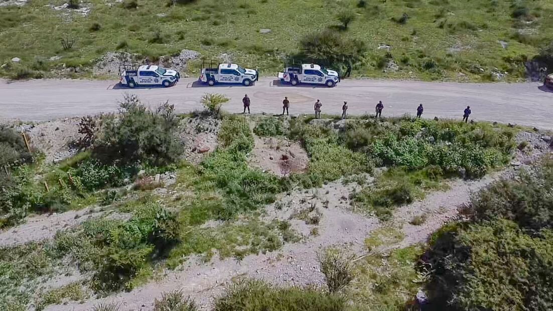 Aseguran tractocamión con 18 mil litros de gas LP en Tula de Allende | Foto: SSPH