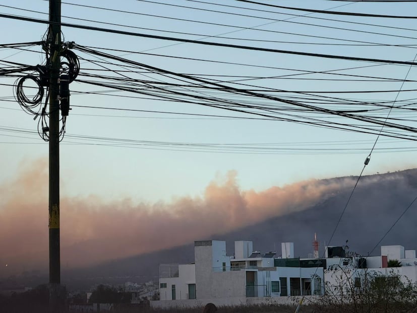 Incendio Pachuca I Foto: Marco Carrillo