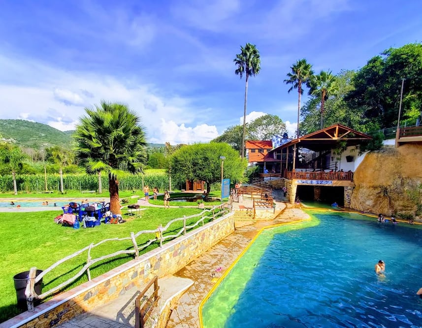 Relájate en El Bañito, el paraíso termal de Hidalgo | Instagram: Oscar Vazquez Manjarrez