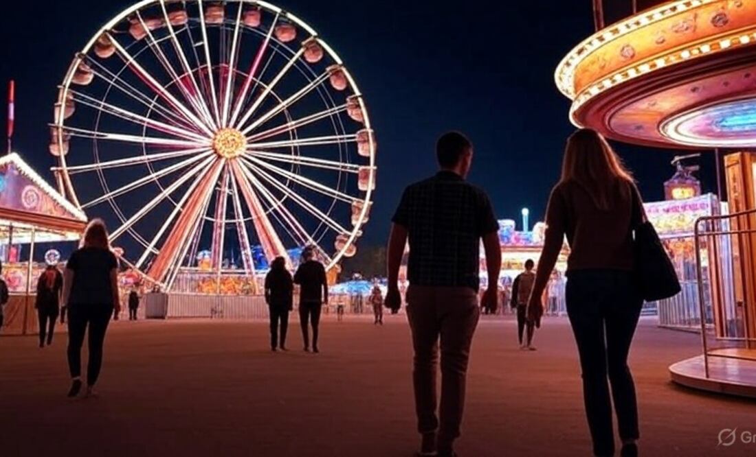 La feria de Tulancingo es una de las más esperadas I Foto: Grok IA