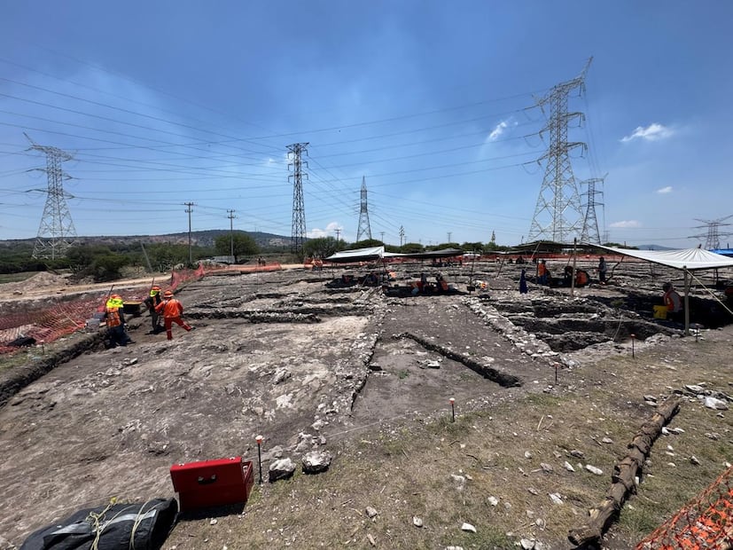 El Instituto Nacional de Antropología e Historia (INAH) detectó más de 140 sitios arqueológicos en la ruta de las obras del tren México-Querétaro y el 81 por ciento de ellos corresponden a los hallazgos ubicados en el territorio de Hidalgo. I Foto: Víctor Valera