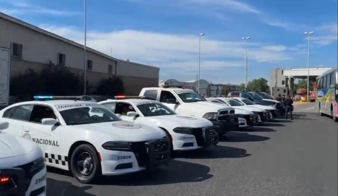 El despliegue de las autoridades apoyados por la Guardia Nacional y la SSC se realizó en el municipio de Tizayuca, buscaban revisar su estatus migratorio  I foto: Especial