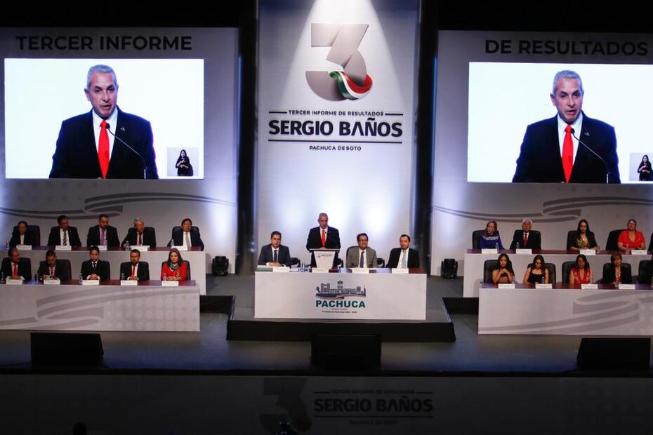 Sergio Baños, presidente municipal de Pachuca Foto: Luis Soriano