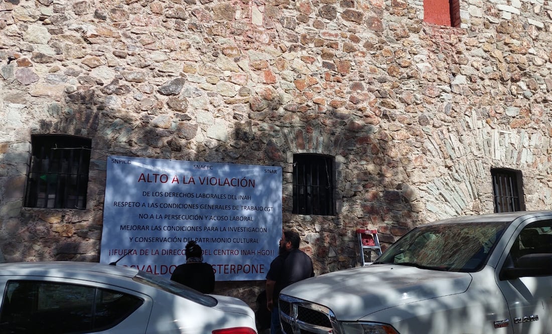 Trabajadores del INAH Hidalgo señalan acoso laboral
Foto: Lorena Rosas