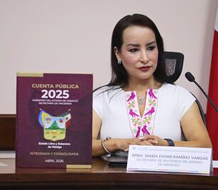 Supera Hidalgo meta de ingresos en 4% más en ejercicio 2025: Hacienda