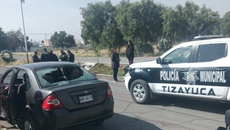 Detienen en Tizayuca a hombre que agredió a su madre y atacó a vecinos en vía pública