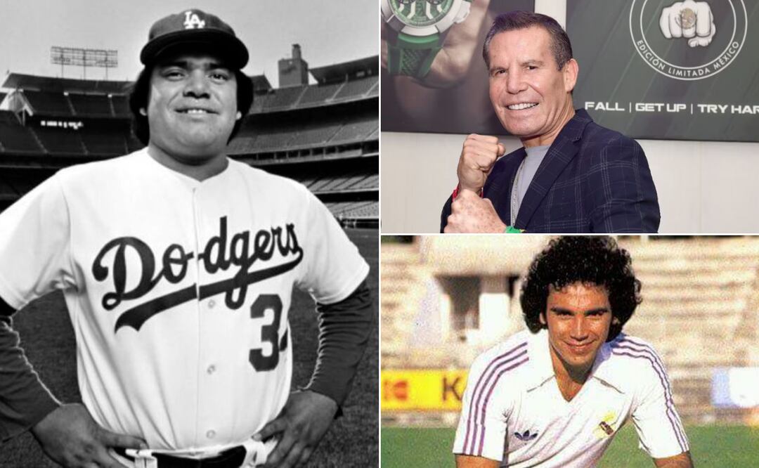 Fernando Valenzuela, Julio César Chávez y Hugo Sánchez