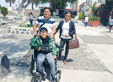 Cristian Yael alienta a personas con discapacidad a practicar un deporte